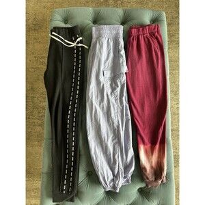 Justice Wonder Nation All In Motion Girls Jogger Sweatpants Windpants Size Large